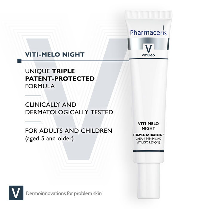 Pharmaceris VITI-MELO Night Cream For Vitiligo V7117
