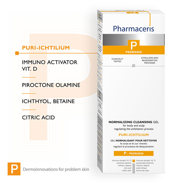 Pharmaceris Puri-Ichtilium Body & Scalp Cleansing Gel P6259