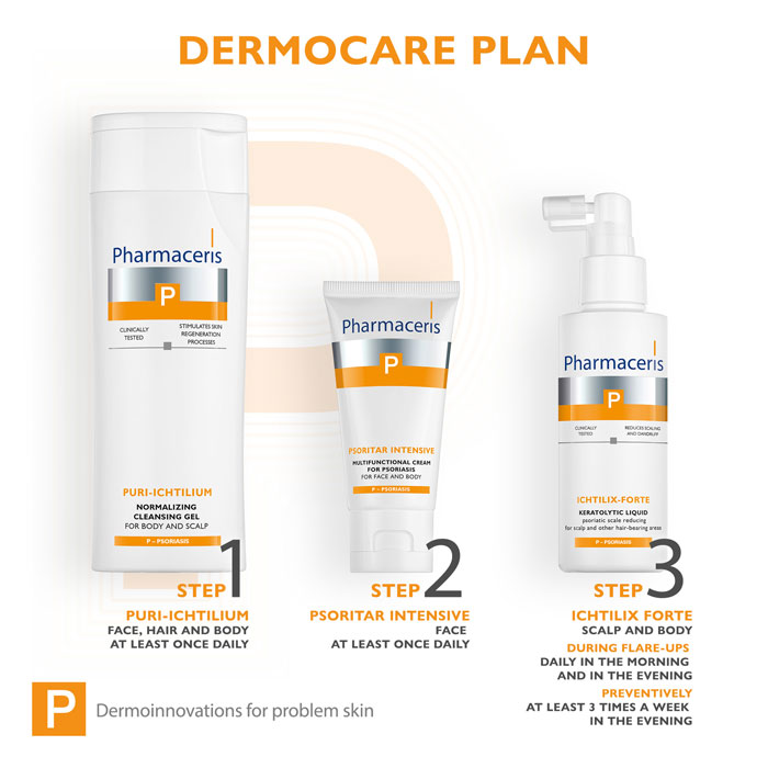 Pharmaceris Puri-Ichtilium Body & Scalp Cleansing Gel P6259
